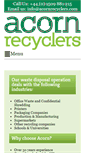Mobile Screenshot of acornrecyclers.com